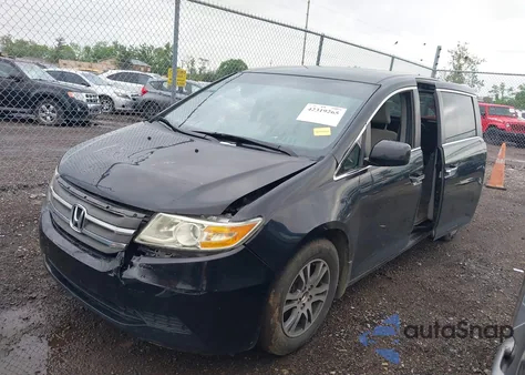2011 Honda Odyssey Ex z USA, uszkodzony, nr VIN 5FNRL5H41BB098334